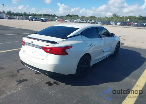 2017 Nissan Maxima 3.5 Sr z USA, uszkodzony, nr VIN 1N4AA6AP6HC435671